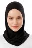 Logo Cross - Hijab Al Amira One-Piece Negro & Gris Claro