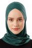 Logo Cross - Hijab Al Amira One-Piece Verde Oscuro