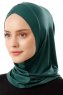 Logo Cross - Hijab Al Amira One-Piece Verde Oscuro