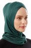Logo Cross - Hijab Al Amira One-Piece Verde Oscuro
