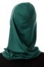 Logo Cross - Hijab Al Amira One-Piece Verde Oscuro