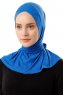 Sportif Cross - Hijab Práctico Viscosa Azul