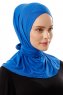 Sportif Cross - Hijab Práctico Viscosa Azul