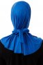 Sportif Cross - Hijab Práctico Viscosa Azul