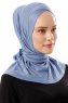 Sportif Cross - Hijab Práctico Viscosa Índigo