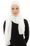 Alara Plain - Hijab Chiffon One Piece Crema