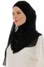 Alara Cross - Hijab Chiffon One Piece Negro