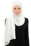 Alara Cross - Hijab Chiffon One Piece Crema