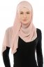 Alara Cross - Hijab Chiffon One Piece Rosa De Antaño