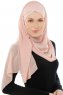 Alara Cross - Hijab Chiffon One Piece Rosa De Antaño