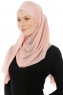 Alara Cross - Hijab Chiffon One Piece Rosa De Antaño
