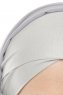 Alara Cross - Hijab Chiffon One Piece Gris Claro