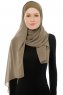 Alara Cross - Hijab Chiffon One Piece Verde Oliva