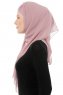 Alara Cross - Hijab Chiffon One Piece Púrpura