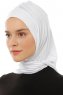 Isra Plain - Hijab One-Piece Viscosa Blanco