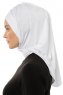 Isra Plain - Hijab One-Piece Viscosa Blanco
