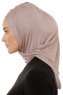 Isra Plain - Hijab One-Piece Viscosa Piedra Gris