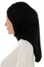 Isra Cross - Hijab One-Piece Viscosa Negro