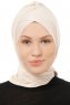Isra Cross - Hijab One-Piece Viscosa Beige