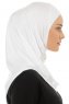 Hanfendy Plain Logo - Hijab One-Piece Blanco
