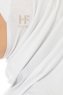 Hanfendy Plain Logo - Hijab One-Piece Blanco