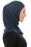 Hanfendy Plain Logo - Hijab One-Piece Azul Marino
