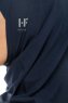 Hanfendy Plain Logo - Hijab One-Piece Azul Marino