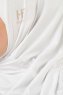Hanfendy Cross Logo - Hijab One-Piece Blanco