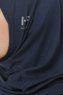Hanfendy Cross Logo - Hijab One-Piece Azul Marino