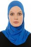 Hanfendy Cross Logo - Hijab One-Piece Azul