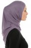 Hanfendy Cross Logo - Hijab One-Piece Morado Oscuro