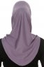 Hanfendy Cross Logo - Hijab One-Piece Morado Oscuro