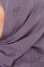 Hanfendy Cross Logo - Hijab One-Piece Morado Oscuro