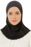 Micro Plain - Hijab One-Piece Negro