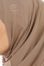 Micro Plain - Hijab One-Piece Taupe Oscuro