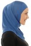 Micro Plain - Hijab One-Piece Índigo