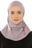 Micro Plain - Hijab One-Piece Violeta Claro