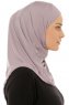 Micro Plain - Hijab One-Piece Violeta Claro