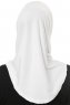 Micro Cross - Hijab One-Piece Blanco