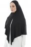 Ajda - Hijab Negro Con Cremallera