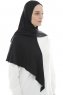 Ajda - Hijab Negro Con Cremallera