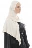 Ajda - Hijab Beige Con Cremallera