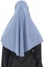 Ajda - Hijab Índigo Con Cremallera