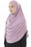 Roxelana - Hijab Al Amira Púrpura Larga