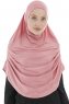 Roxelana - Hijab Al Amira Rosa Oscuro Larga