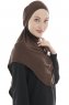 Sefa - Hijab Al Amira Marrón One-Piece