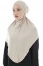 Sefa - Hijab Al Amira Taupe Claro One-Piece