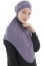 Sefa - Hijab Al Amira Morado Oscuro One-Piece