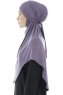 Sefa - Hijab Al Amira Morado Oscuro One-Piece