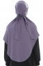 Sefa - Hijab Al Amira Morado Oscuro One-Piece